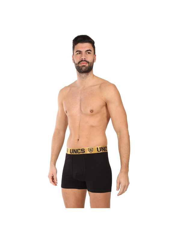 UNCS Sada piatich - pánske boxerky UNCS čierne