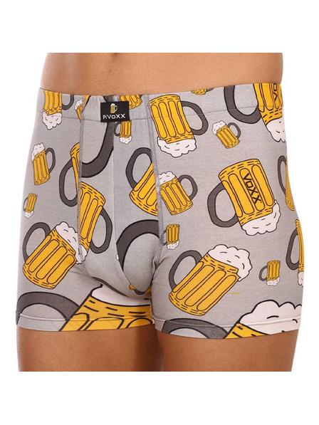 VoXX Pánske boxerky VoXX viacfarebné (Kevin-beer/big light grey)