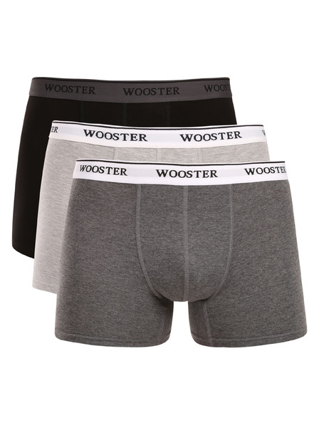 Wooster Sada troch - pánske boxerky Wooster viacfarebné