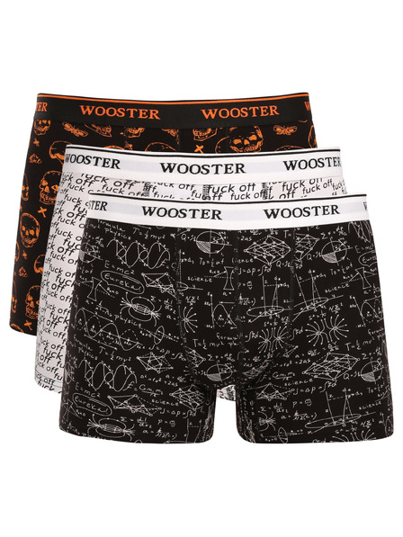 Wooster Sada troch - pánske boxerky Wooster viacfarebné