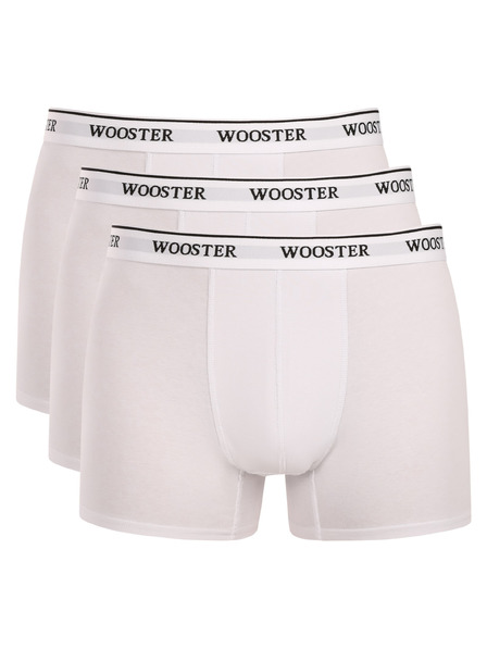 Wooster Sada troch - pánske boxerky Wooster biele