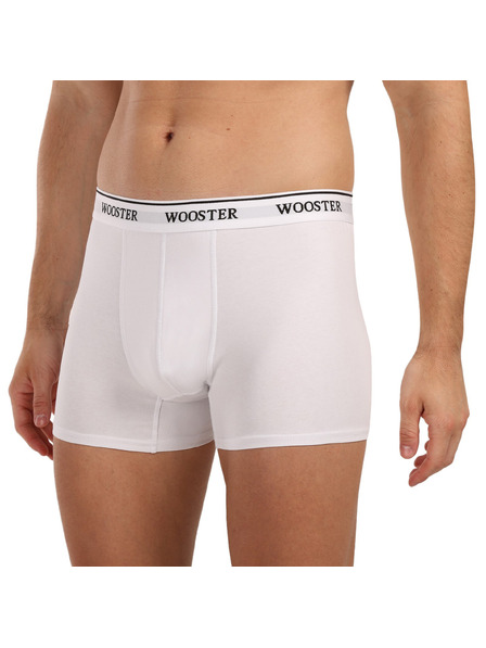 Wooster Sada troch - pánske boxerky Wooster biele