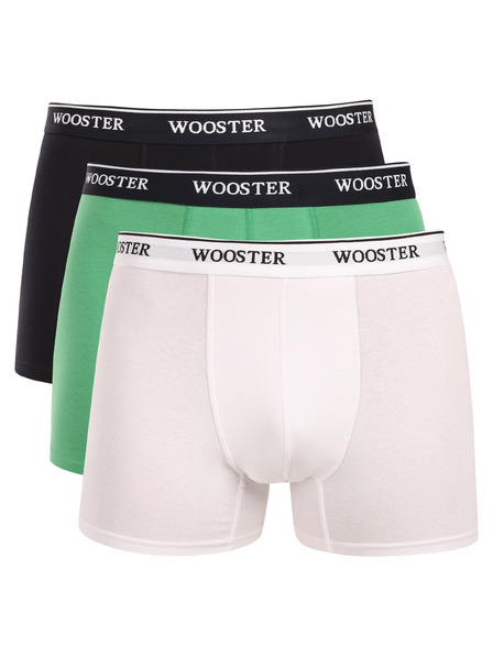 Wooster Sada troch - pánske boxerky Wooster viacfarebné