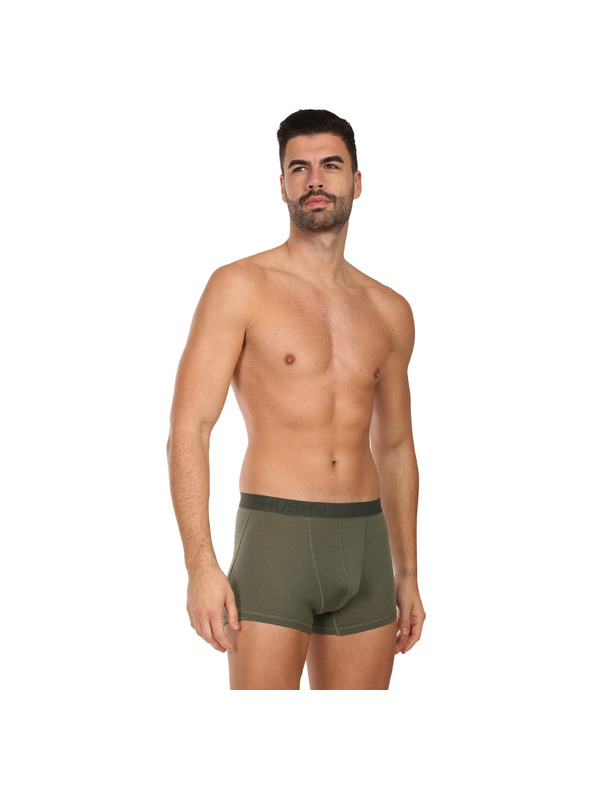HUSKY Pánske boxerky HUSKY MEX merino zelené