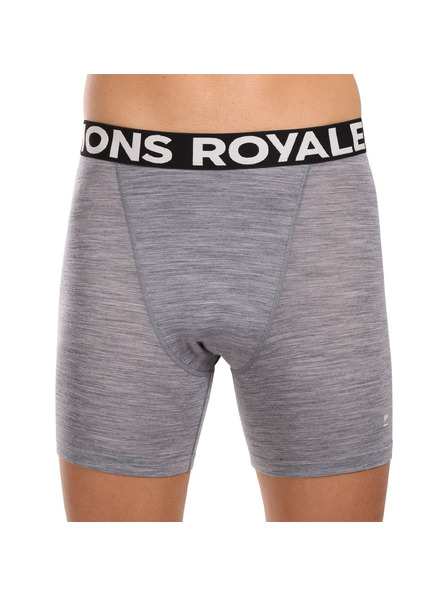 Mons Royale Pánske boxerky Mons Royale merino sivé