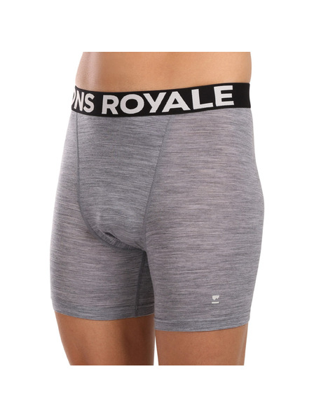Mons Royale Pánske boxerky Mons Royale merino sivé