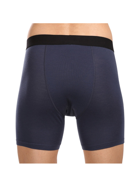 Mons Royale Pánske boxerky Mons Royale merino modré