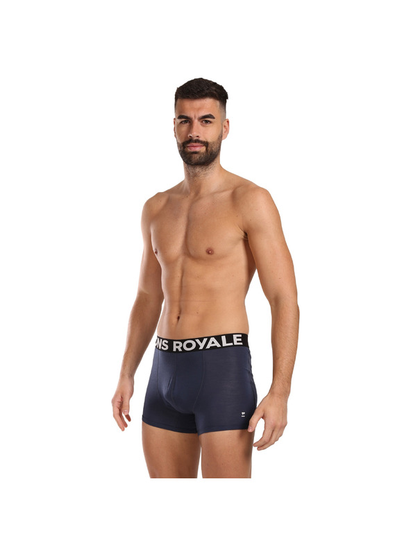 Mons Royale Pánske boxerky Mons Royale tmavo modré