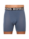 Mons Royale Pánske boxerky Mons Royale merino modré