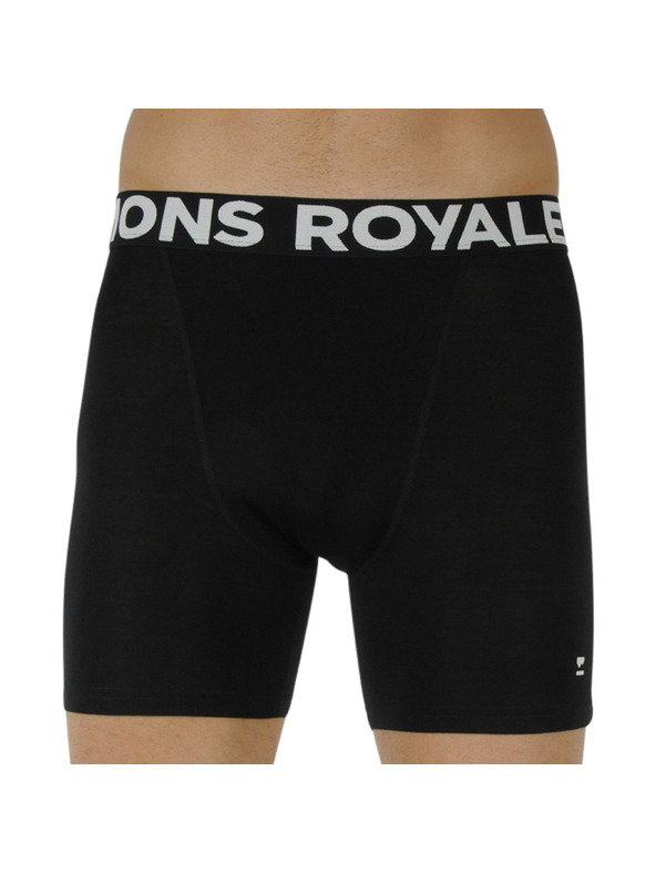 Mons Royale Pánske boxerky Mons Royale merino čierne