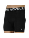 Mons Royale Pánske boxerky Mons Royale merino čierne