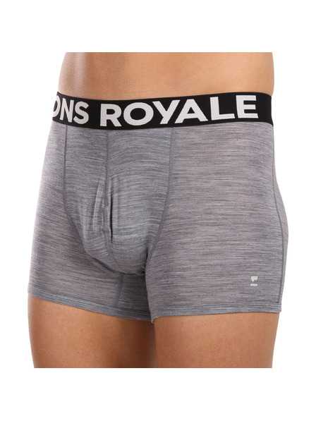 Mons Royale Pánske boxerky Mons Royale sivé
