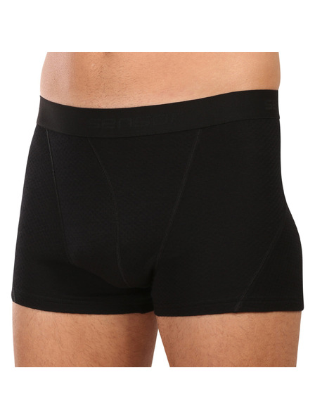 Sensor Pánske boxerky Sensor DF merino čierne