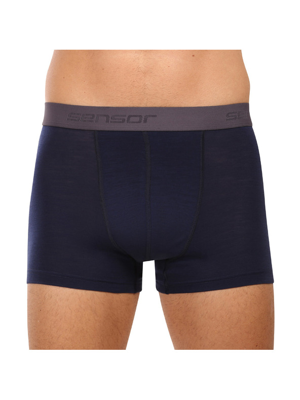 Sensor Pánske boxerky Sensor Active merino modré