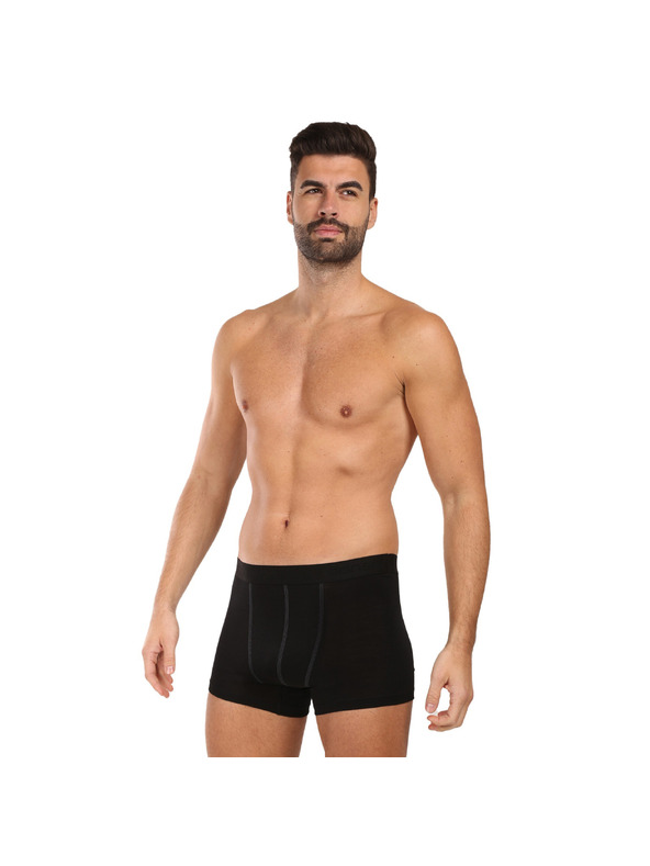 Sensor Pánske boxerky Sensor Active merino čierne