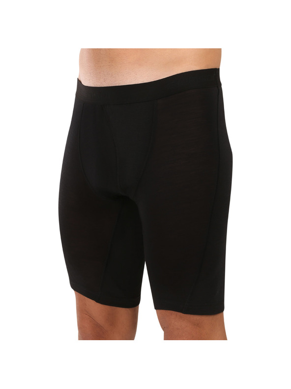 Sensor Pánske boxerky Sensor Air Long merino čierne