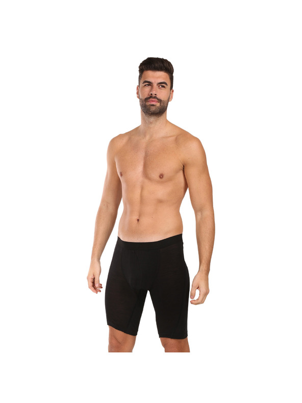Sensor Pánske boxerky Sensor Air Long merino čierne