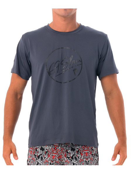 69slam Pánske tričko 69SLAM BUBBLE GREY UPF +30
