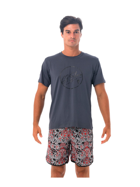 69slam Pánske tričko 69SLAM BUBBLE GREY UPF +30