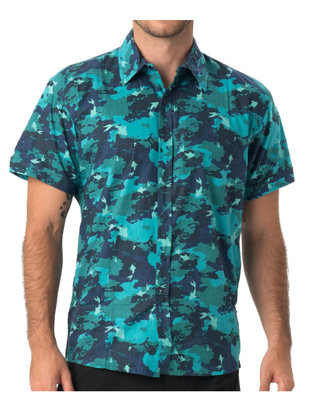69slam Pánska košeľa 69SLAM CAMOKOY DARK