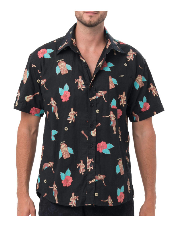 69slam Pánska košeľa 69SLAM HAWAIIAN NIGHT