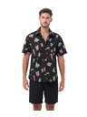 69slam Pánska košeľa 69SLAM HAWAIIAN NIGHT