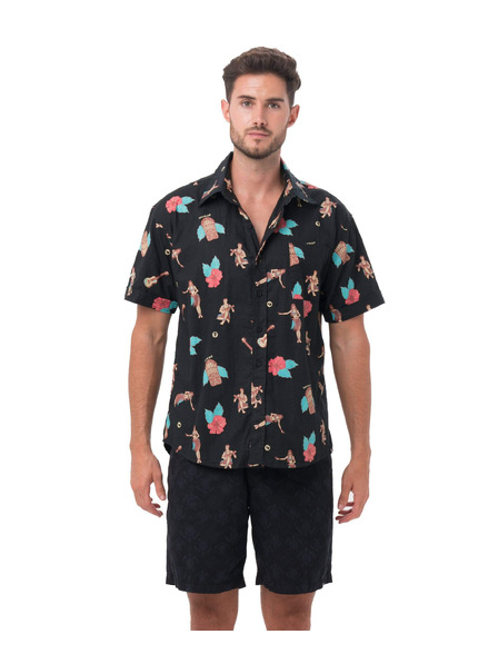 69slam Pánska košeľa 69SLAM HAWAIIAN NIGHT