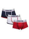 ADDICTED Sada troch - pánske boxerky Addicted viacfarebné