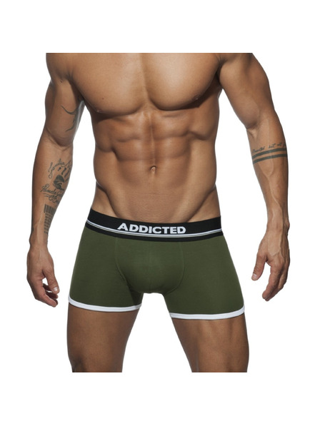 ADDICTED Pánske boxerky Addicted zelené