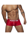 ADDICTED Pánske boxerky Addicted červené push up