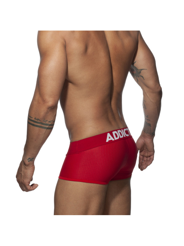 ADDICTED Pánske boxerky Addicted červené push up