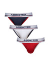 ADDICTED Sada troch - pánske jocksy Addicted viacfarebné