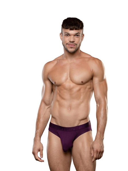 Andrew Christian Pánske jocksy Andrew Christian fialové TROPHY BOY Bamboo Locker Room