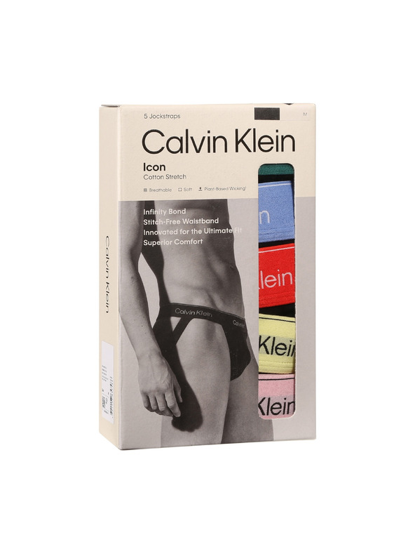 Calvin Klein Sada piatich - pánske jocksy Calvin Klein čierne
