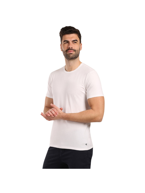 Calvin Klein Sada troch - pánske tričko Calvin Klein biele