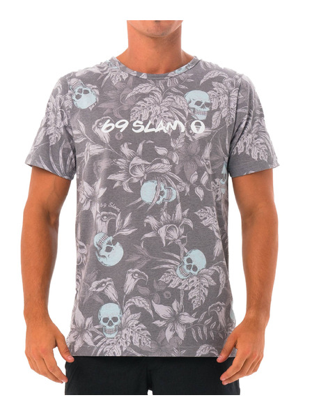 69slam Pánske tričko 69SLAM WILD GARDEN BLUE HANS