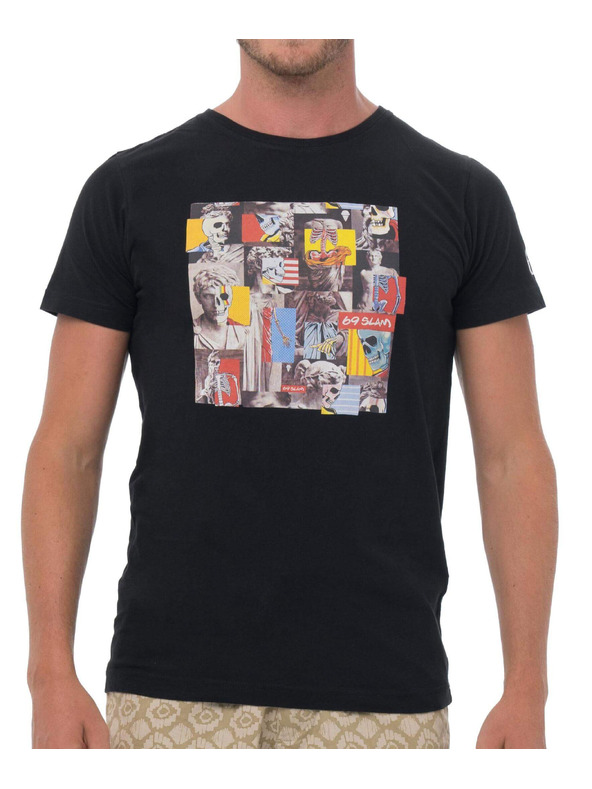 69slam Pánske tričko 69SLAM SKULLAGE BLACK