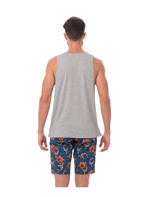 69slam Pánske tričko 69SLAM PINE SKULL GREY