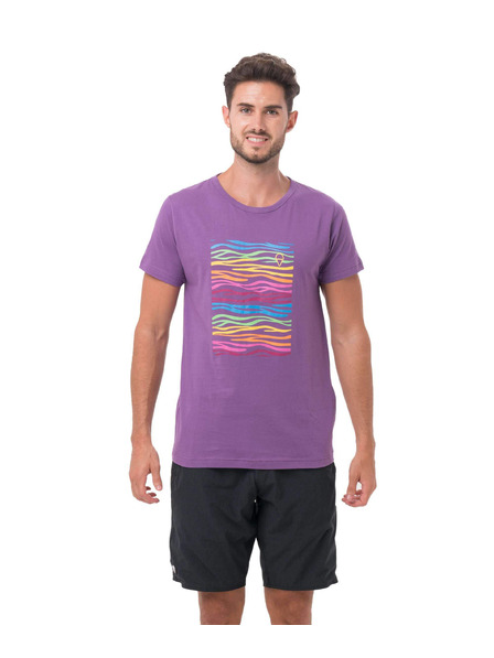 69slam Pánske tričko 69SLAM ZEBRA NEON PURPLE
