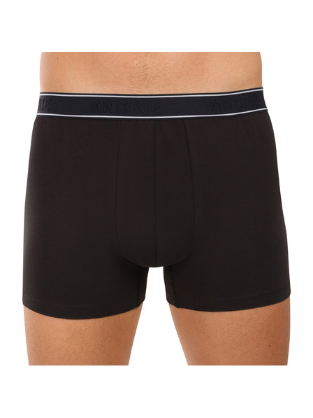andrie Pánske boxerky Andrie čierne (PS 5828/black)