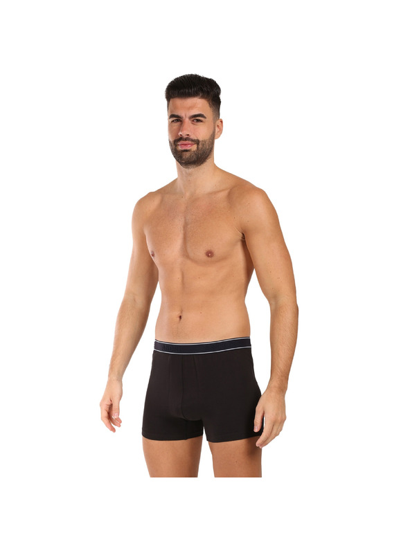 andrie Pánske boxerky Andrie čierne (PS 5828/black)