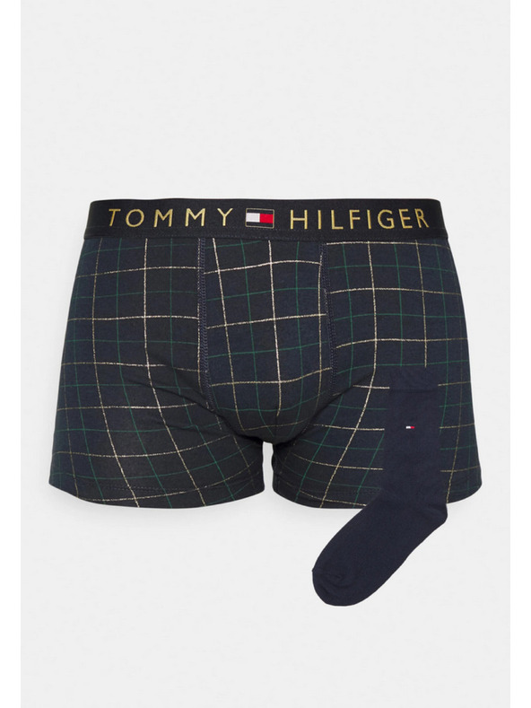 Tommy Hilfiger Poškodený obal - Pánsky set Tommy Hilfiger boxerky a ponožky v darčekovom balení
