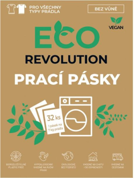 EcoRevolution Pracovné pásky EcoRevolution bez vône 32ks