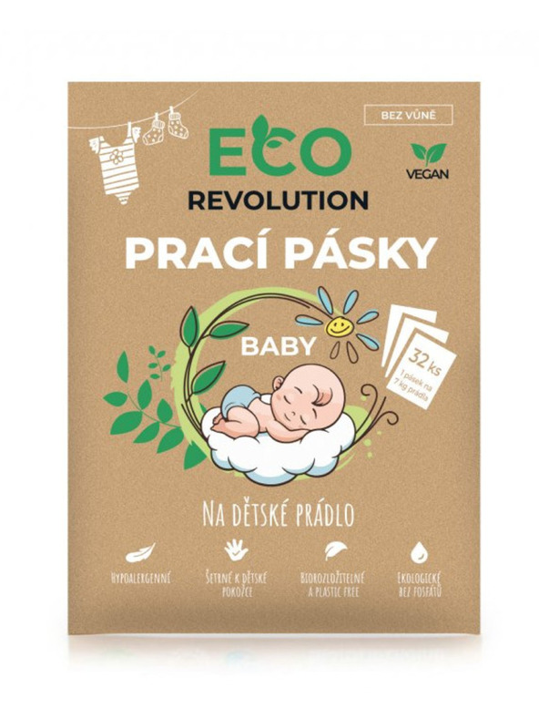 EcoRevolution Pracovné pásky EcoRevolution baby 32ks