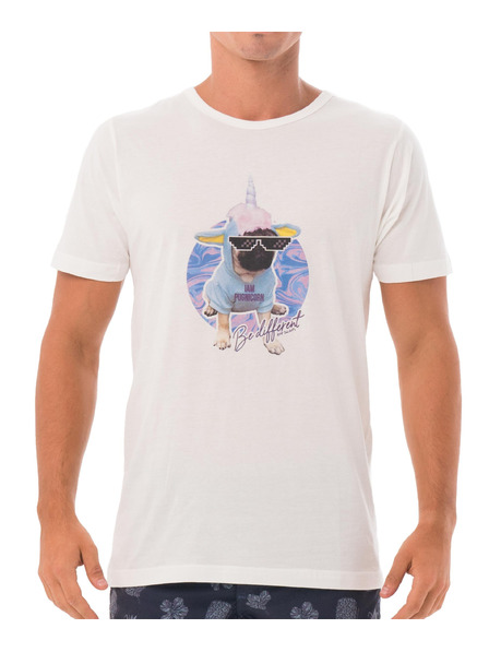 69slam Pánske tričko 69SLAM PUGNICORN WHITE