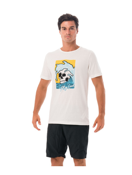 69slam Pánske tričko 69SLAM SKULL ISLE WHITE