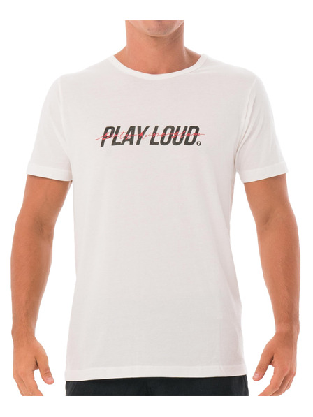 69slam Pánske tričko 69SLAM PLAYLOUD WHITE DNA