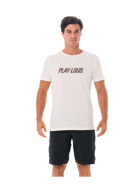 69slam Pánske tričko 69SLAM PLAYLOUD WHITE DNA