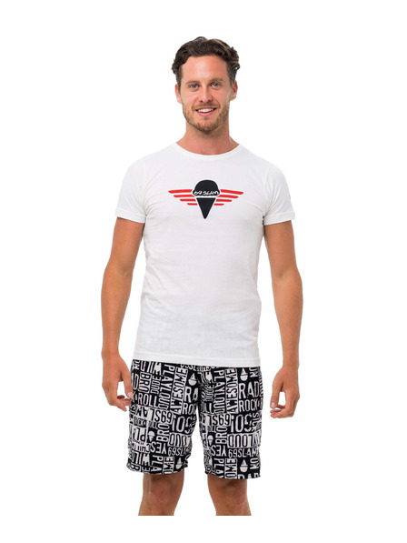 69slam Pánske tričko 69SLAM GI NINE WHITE