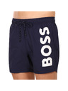 BOSS Tmavomodré pánske plavky HUGO BOSS Octopus